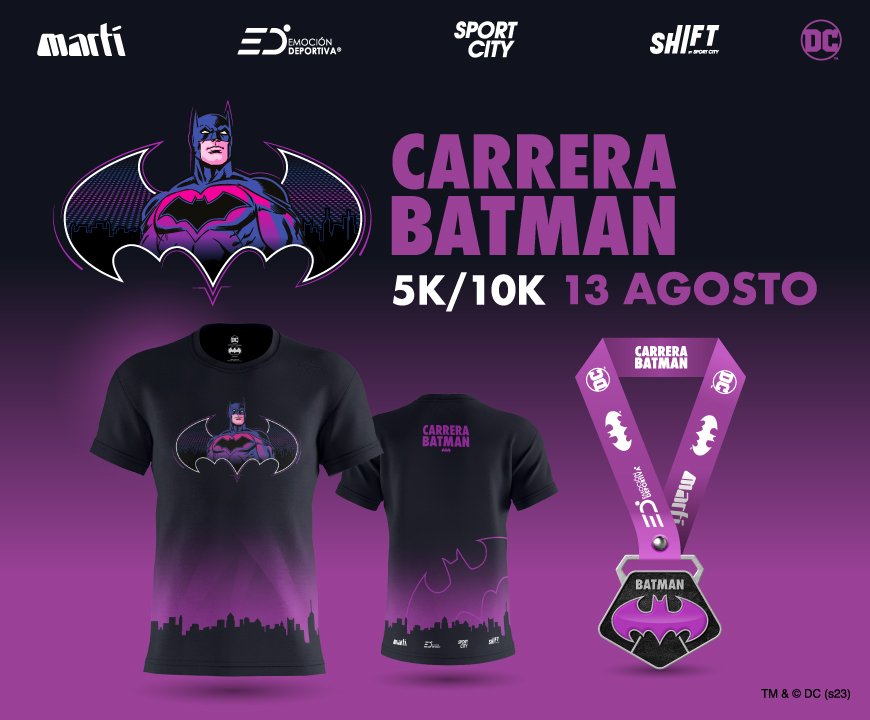 Kit Carrera Batman 2023