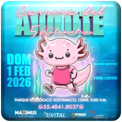 carrera del ajolote 2026 cdmx