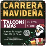 Carrera Navideña Falcons Xmas CDMX