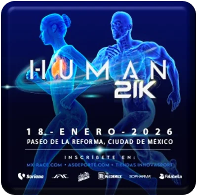 Human 21 km 2026 cdmx