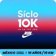 carrera síclo 10k por nike 2025 cdmx