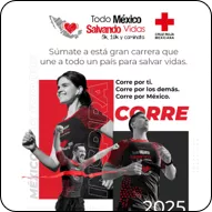 Carrera Cruz Roja Mexicana Todo México Salvando Vidas CDMX 2025