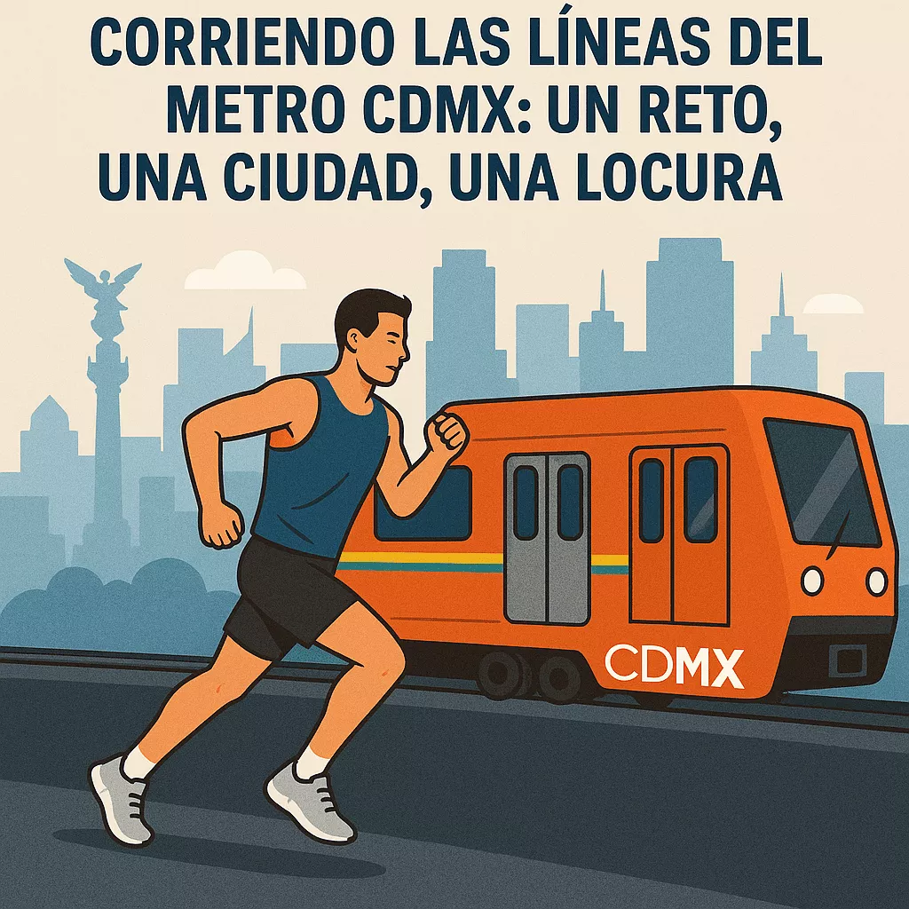 Corriendo Líneas del Metro CDMX