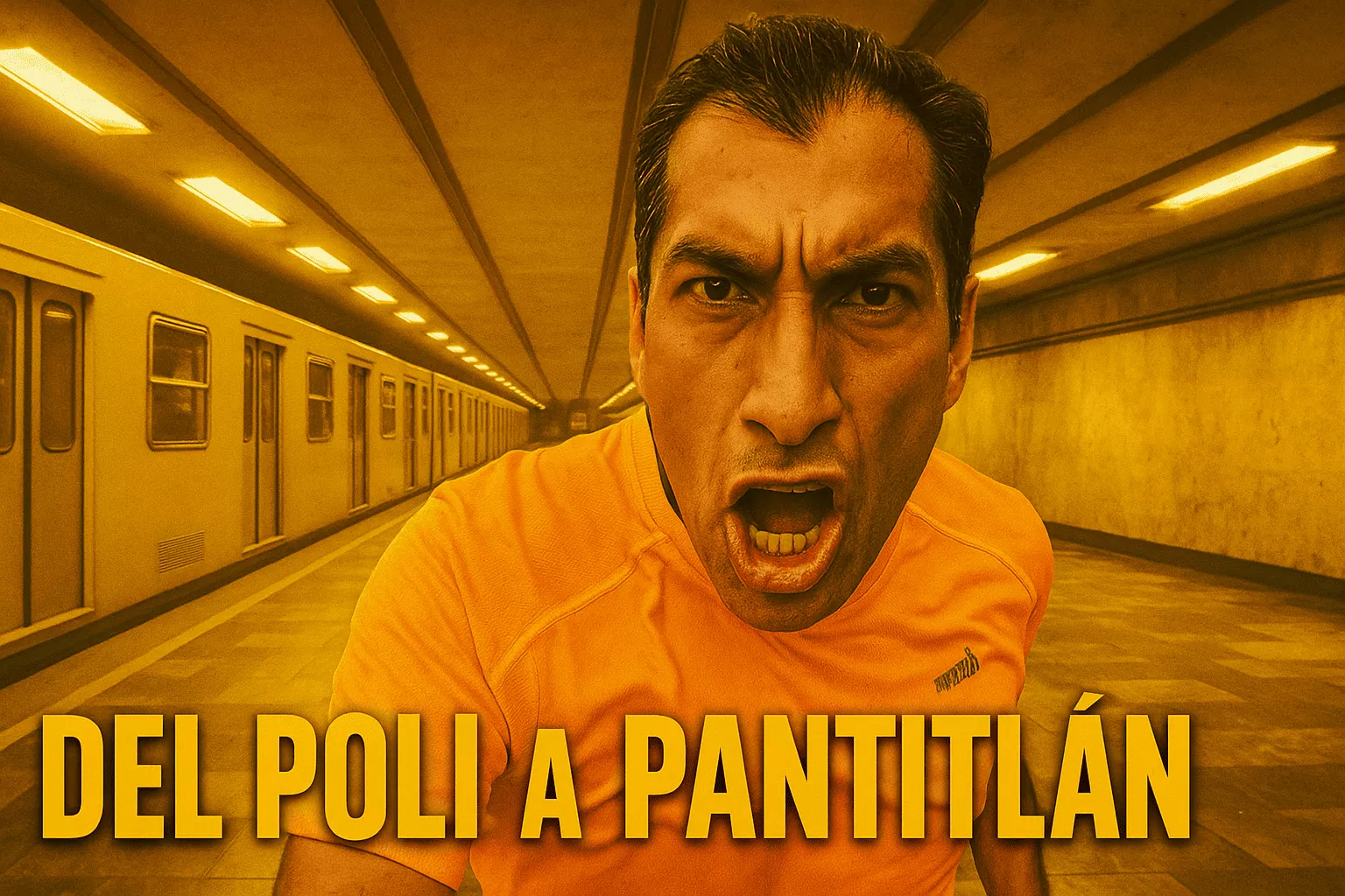 Corriendo Línea 5 del Metro de la Ciudad de México